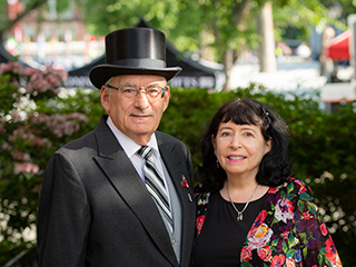 Celebrating lifelong ties to Brown with a planned gift