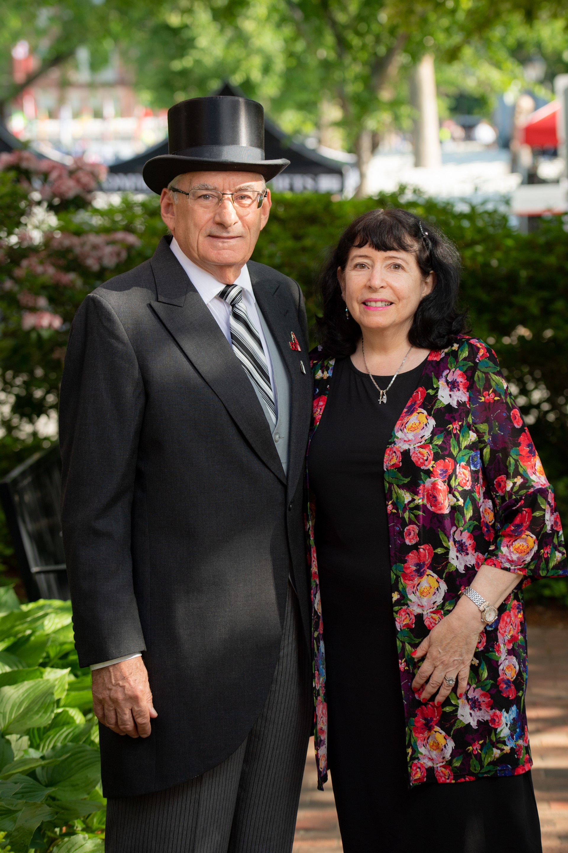 Art and Dot Corvese Commencement photo